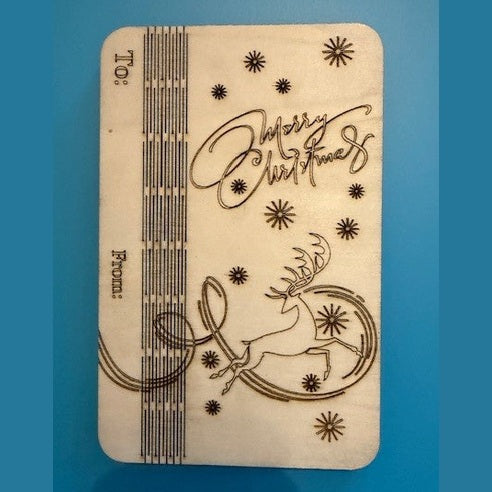 Wooden Christmas Gift Envelope 25% Off